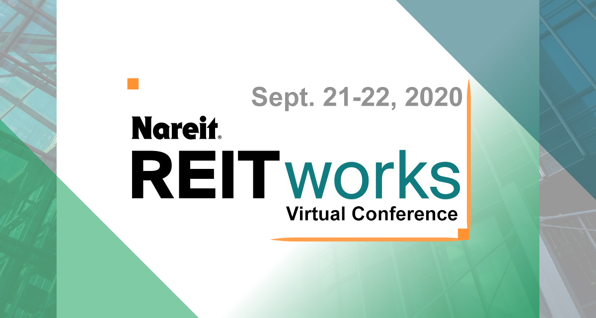 Nareit REITworks Virtual Conference Session Best Practices for